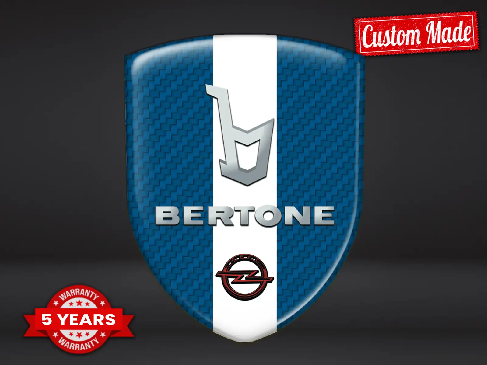 Bertone Vinyle Auto Résistant Étoile Qualité Supérieure